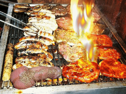 barbecue a villa certosa